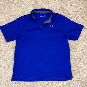 Men’s Royal Blue large Under Armour Shirt great